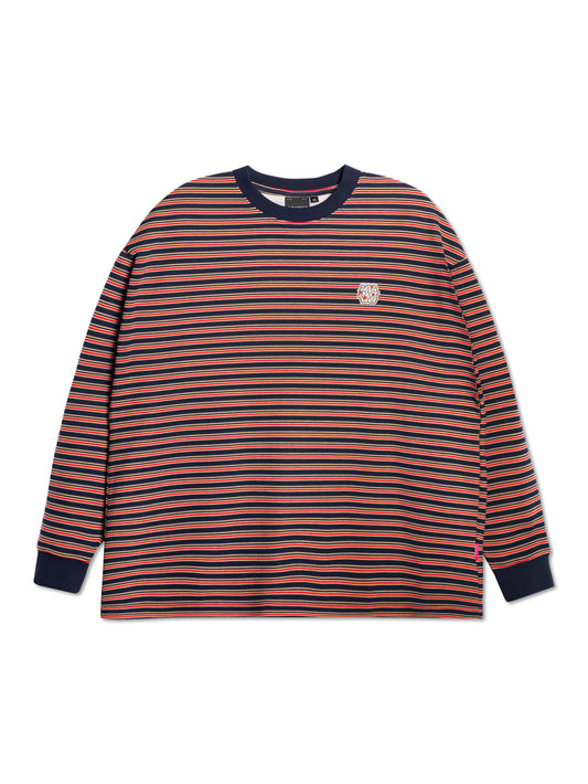 STRIPE LOUNGE TEE RED