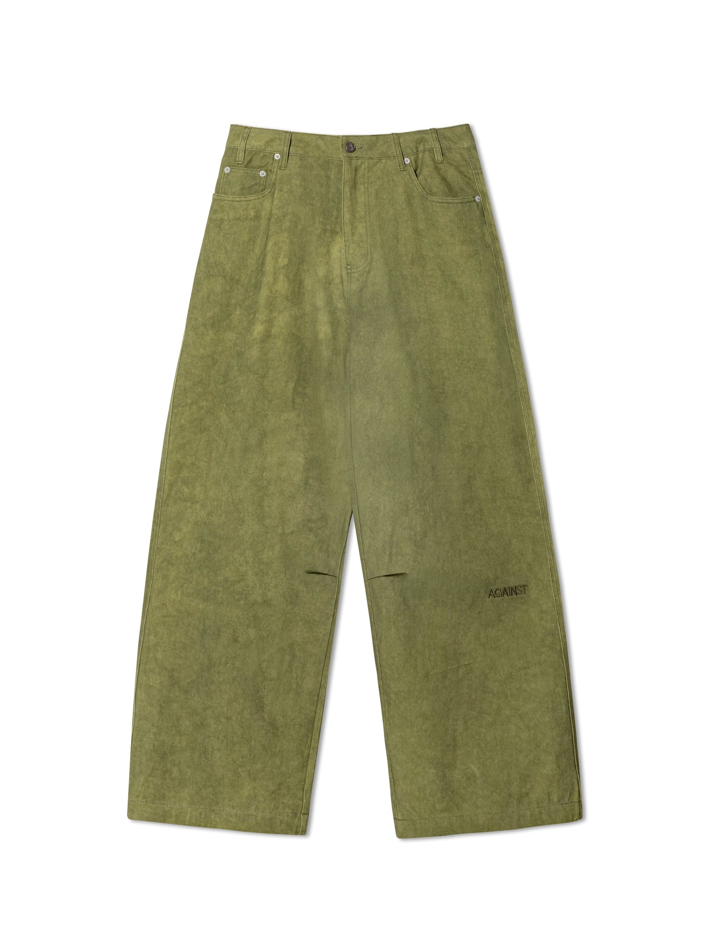 DIRTY PERFECT PANTS WASHED GREEN