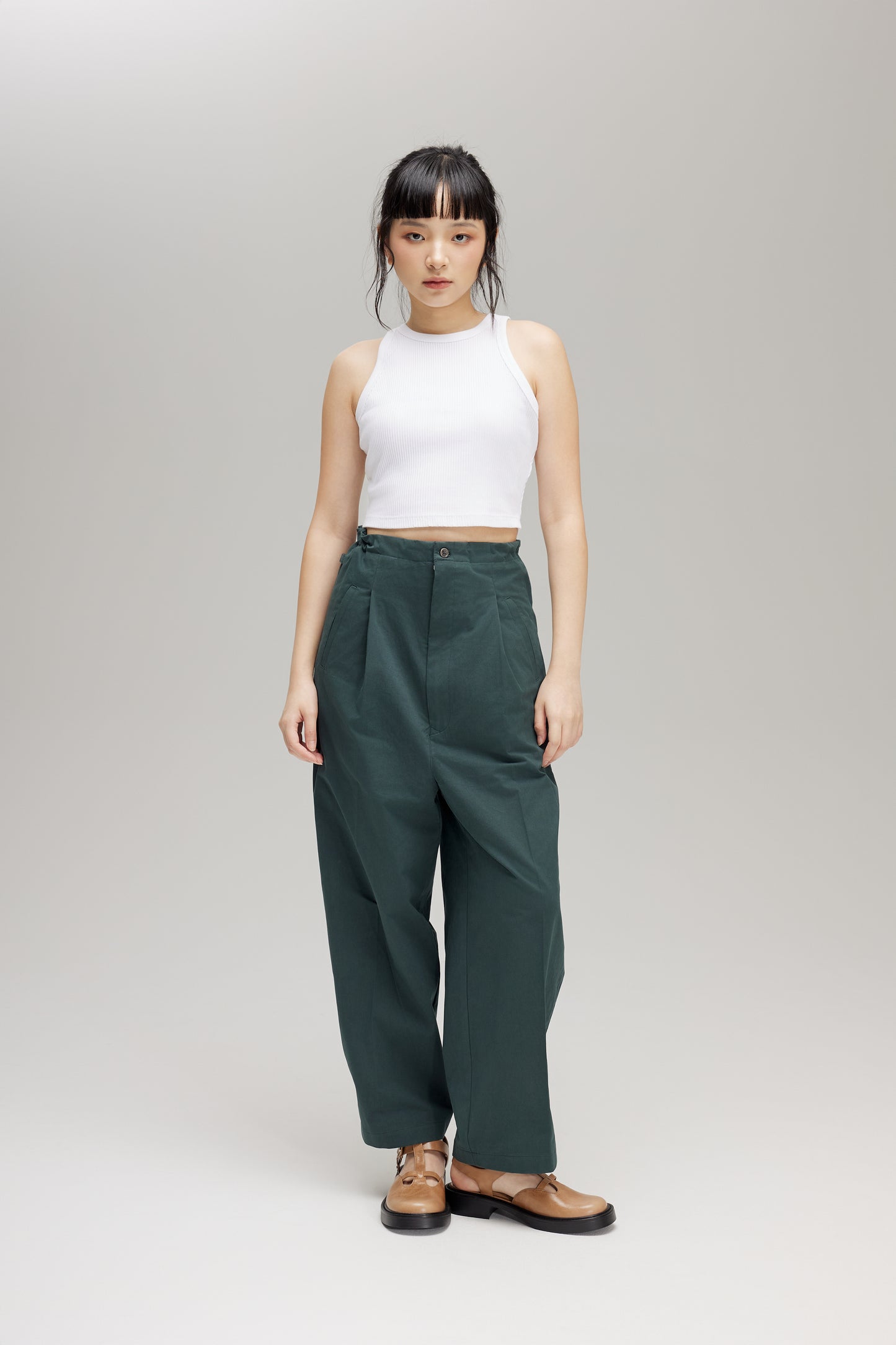 BARUN TROUSERS  IN DEEP FOREST