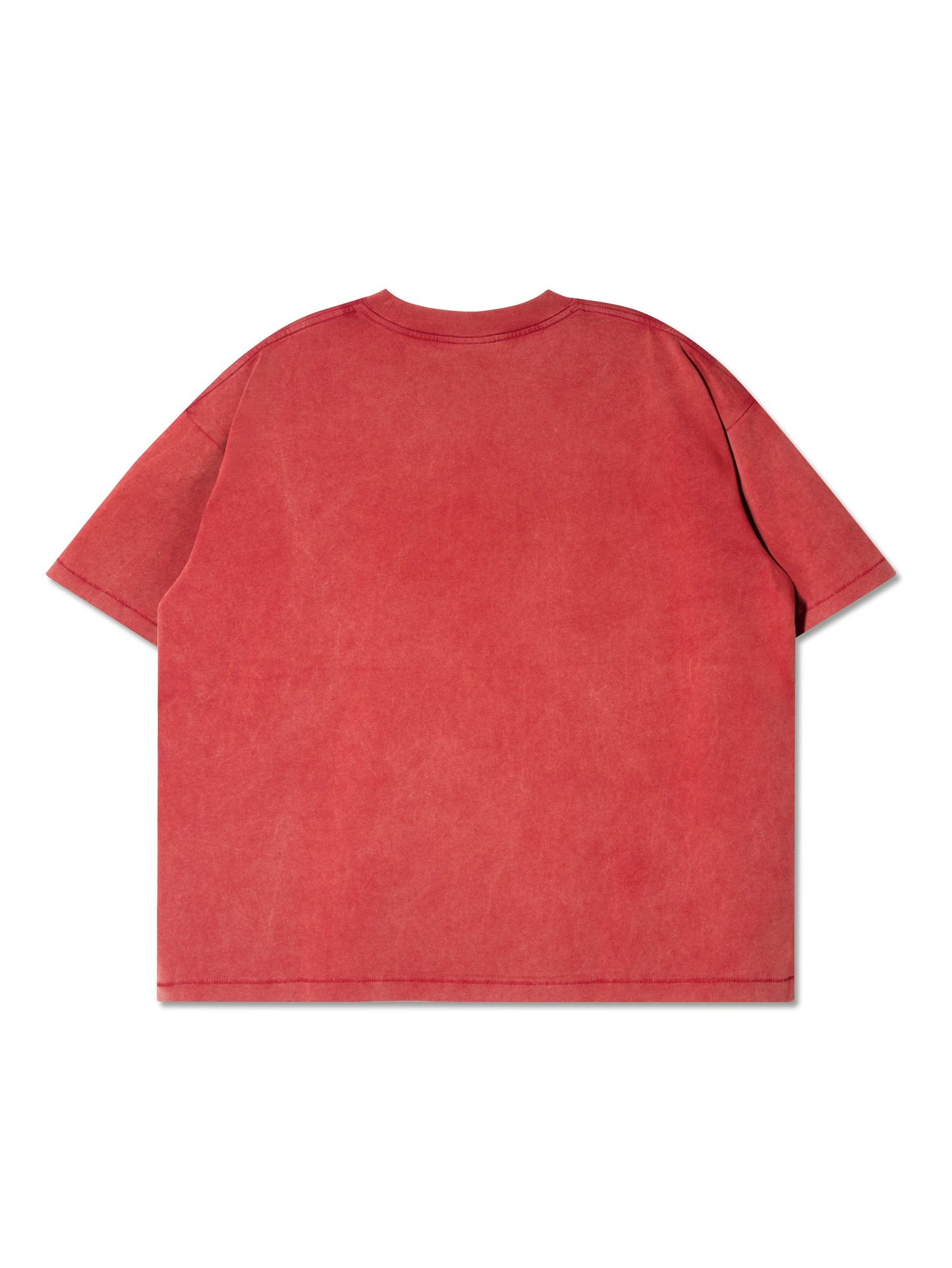 A-STAR WASHED BOXY TEE RED