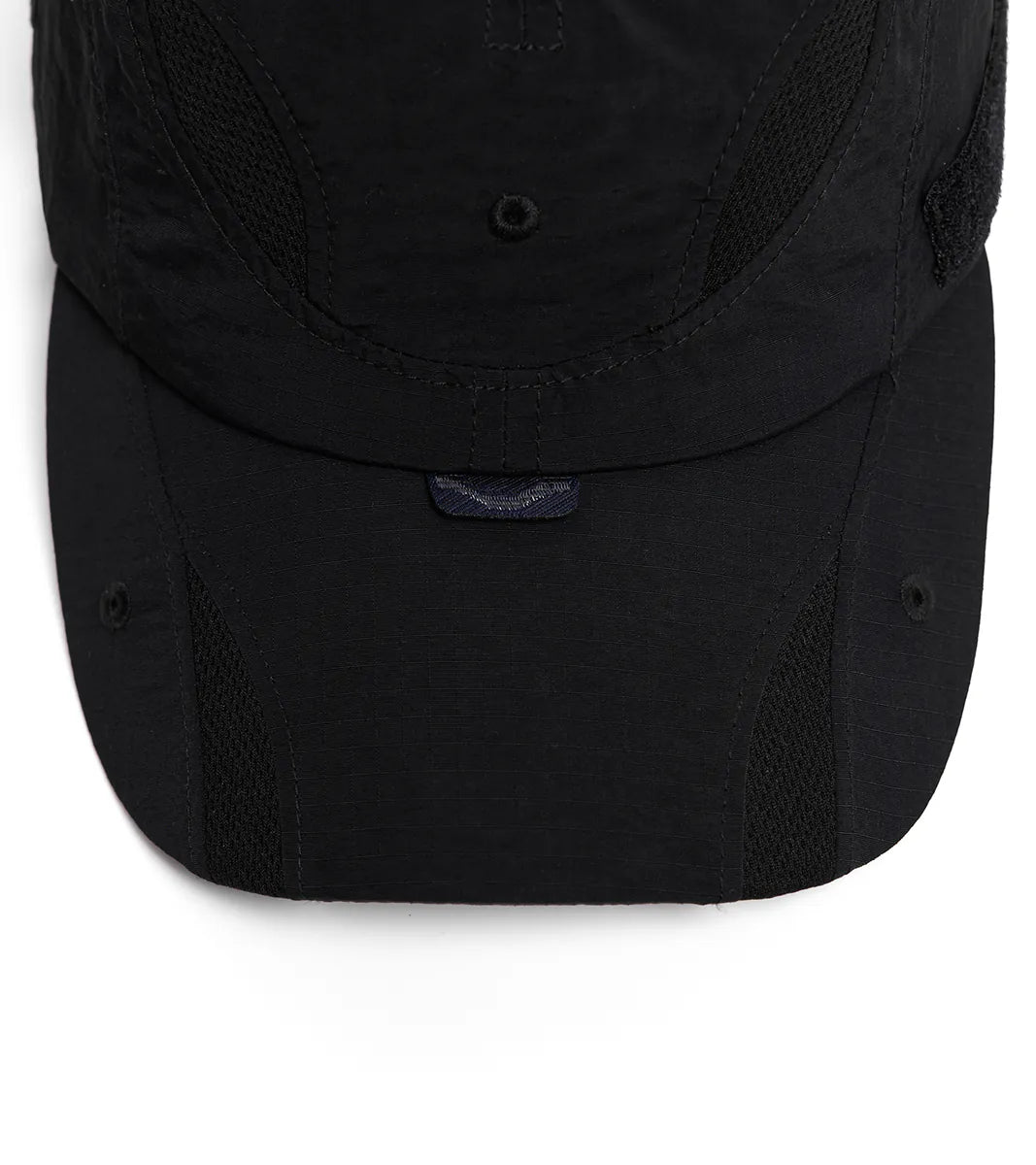 Black - U-Cut Peak Cap