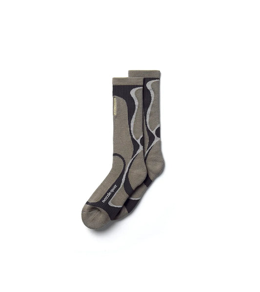 Xeric Brn - Desert overcalf socks