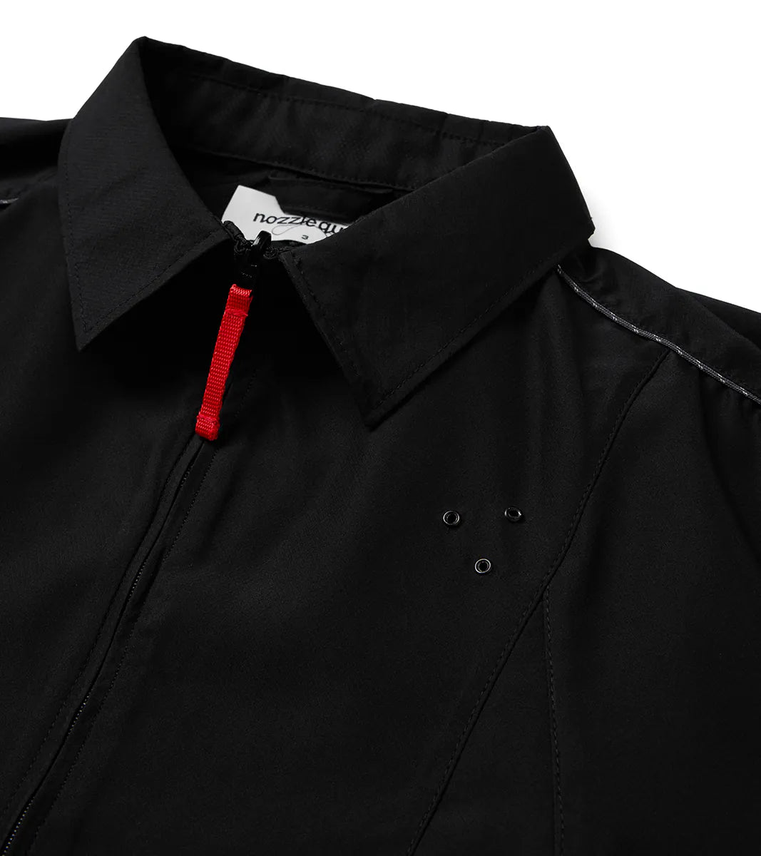 Reverse zip shirt - Black