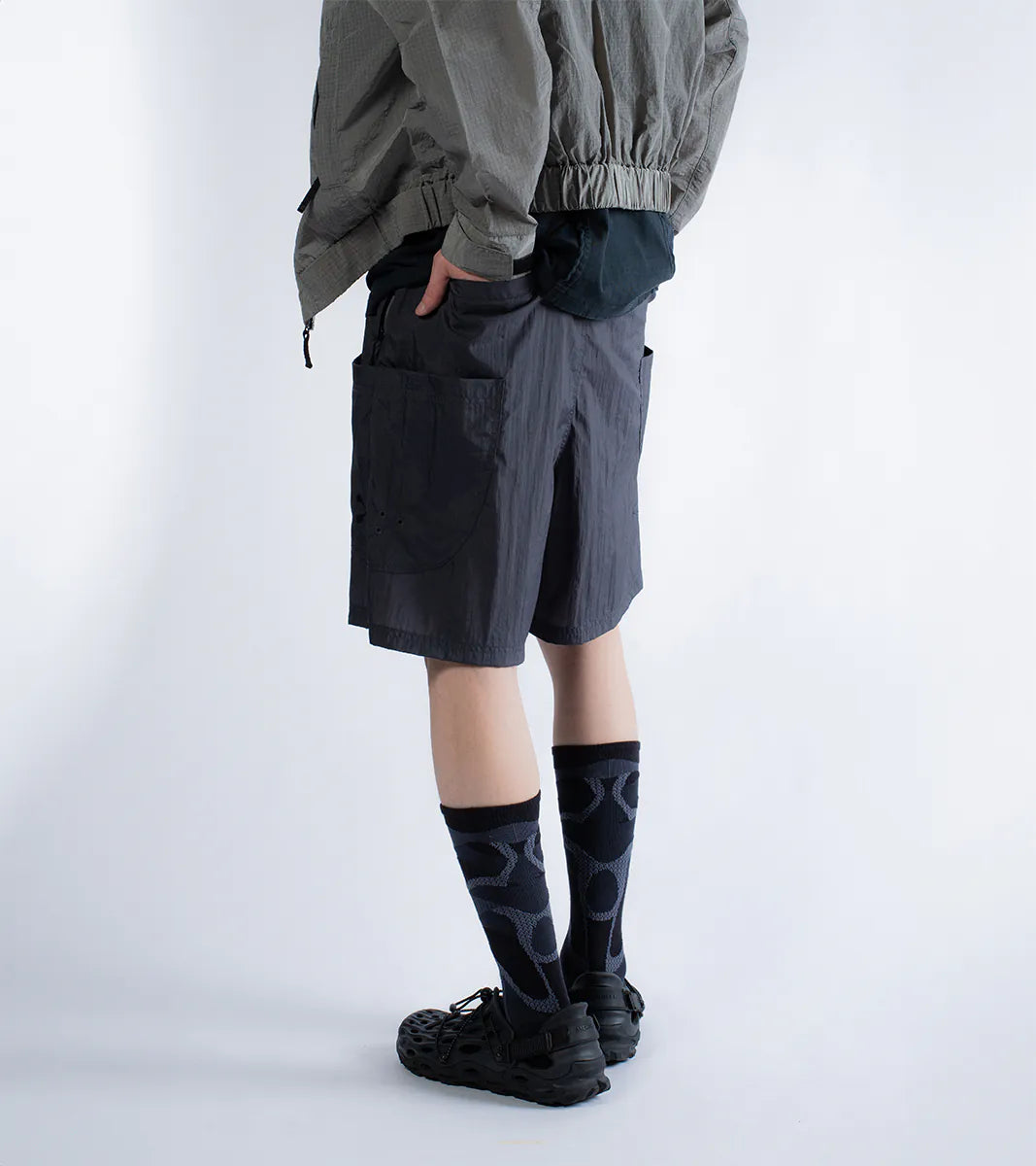 Grid utility shorts - Iron