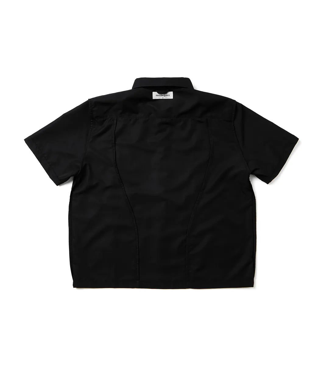 Reverse zip shirt - Black