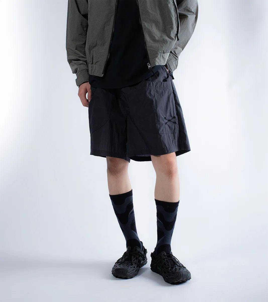 Grid utility shorts - Iron