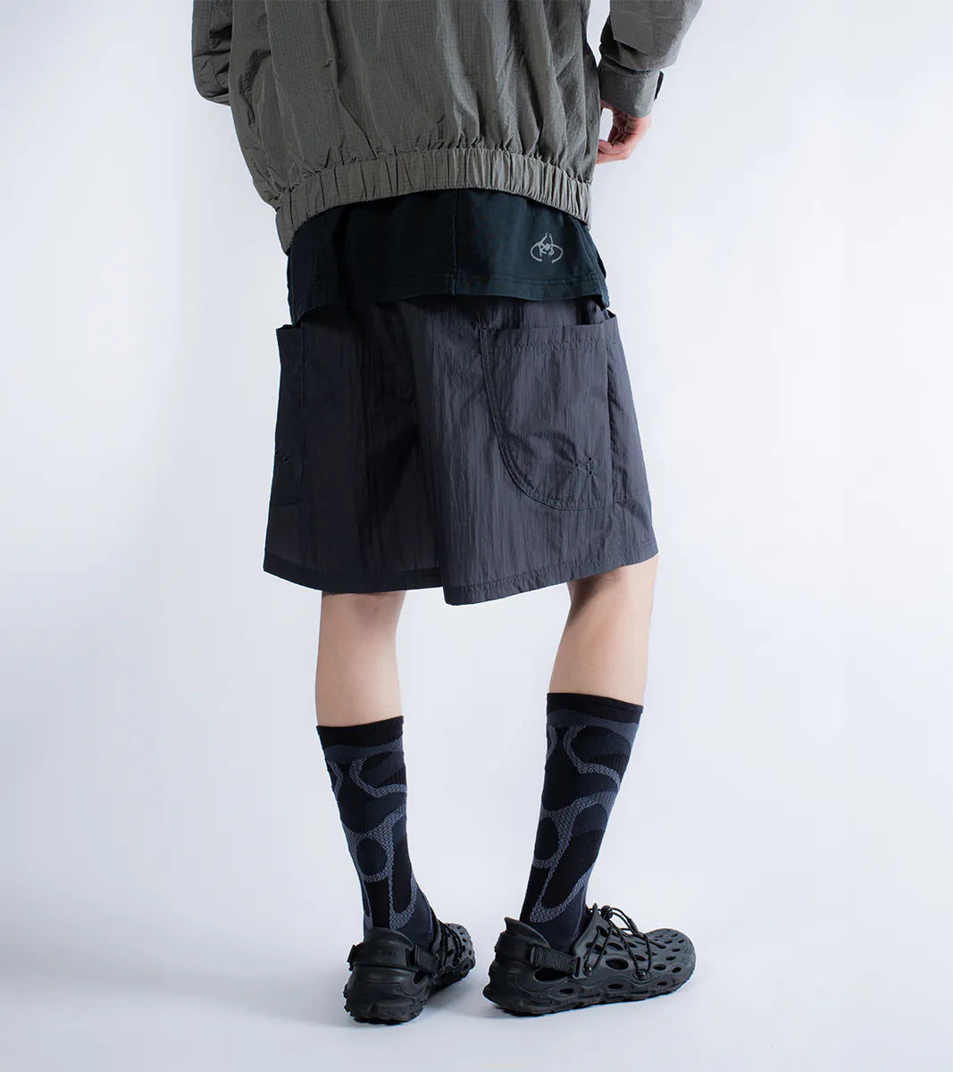 Grid utility shorts - Iron