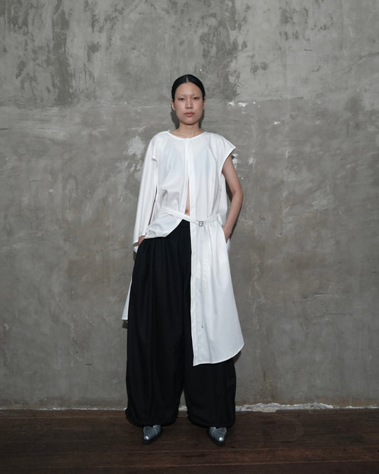Kelawar Draped in White