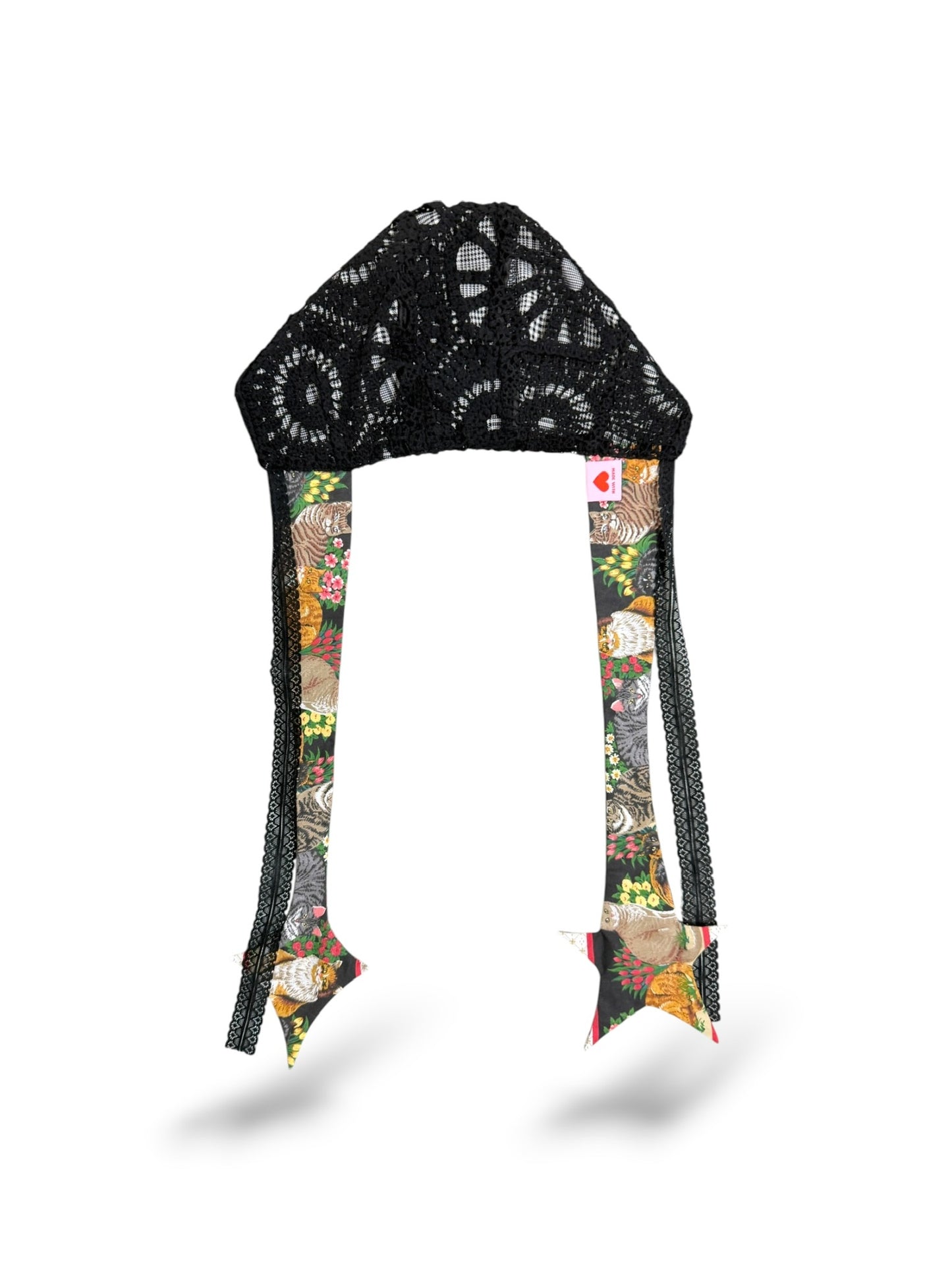 BABY BONNET DOUBLE LAYER - 3 - BEV C multi label store