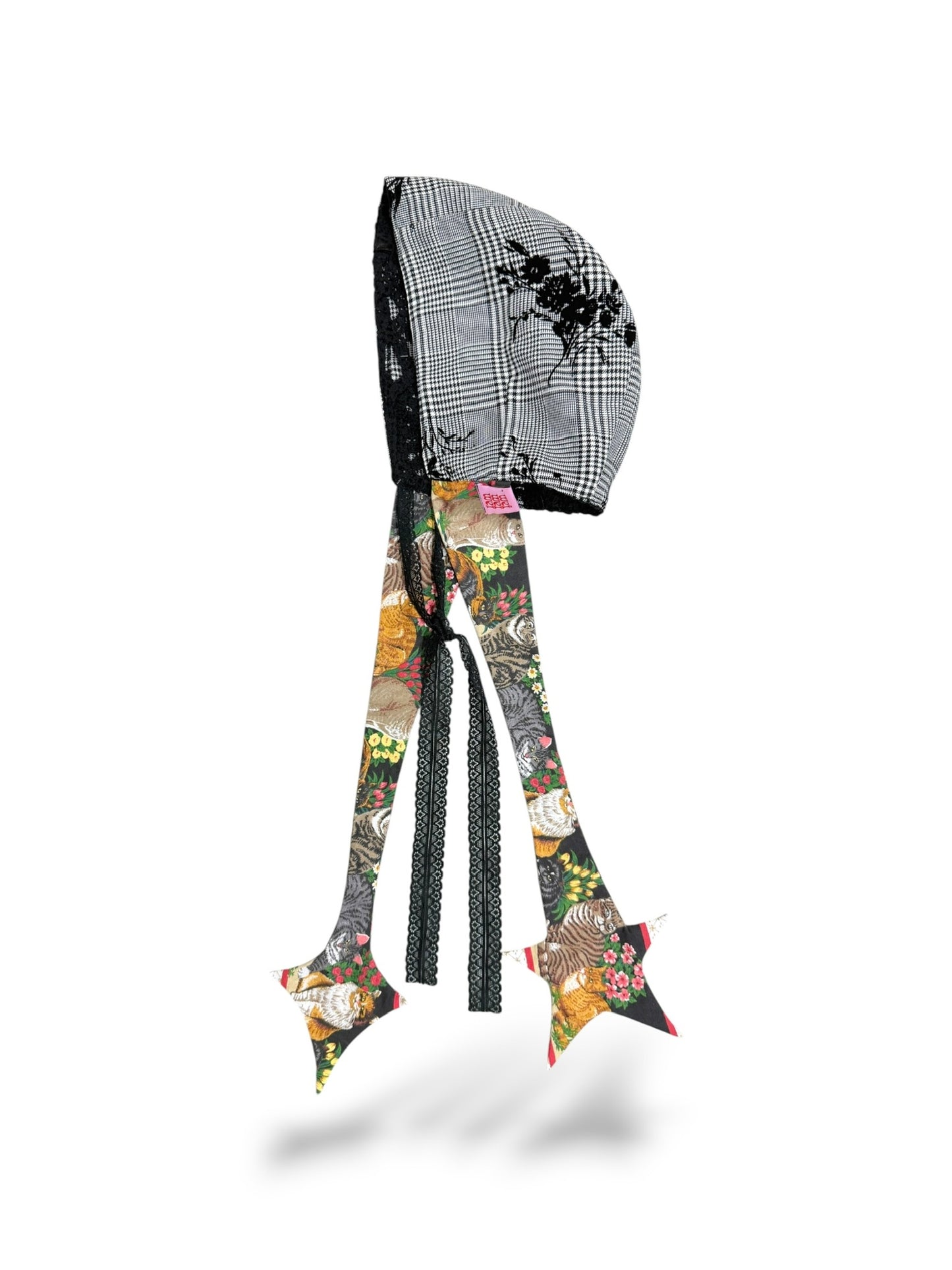 BABY BONNET DOUBLE LAYER - 3 - BEV C multi label store