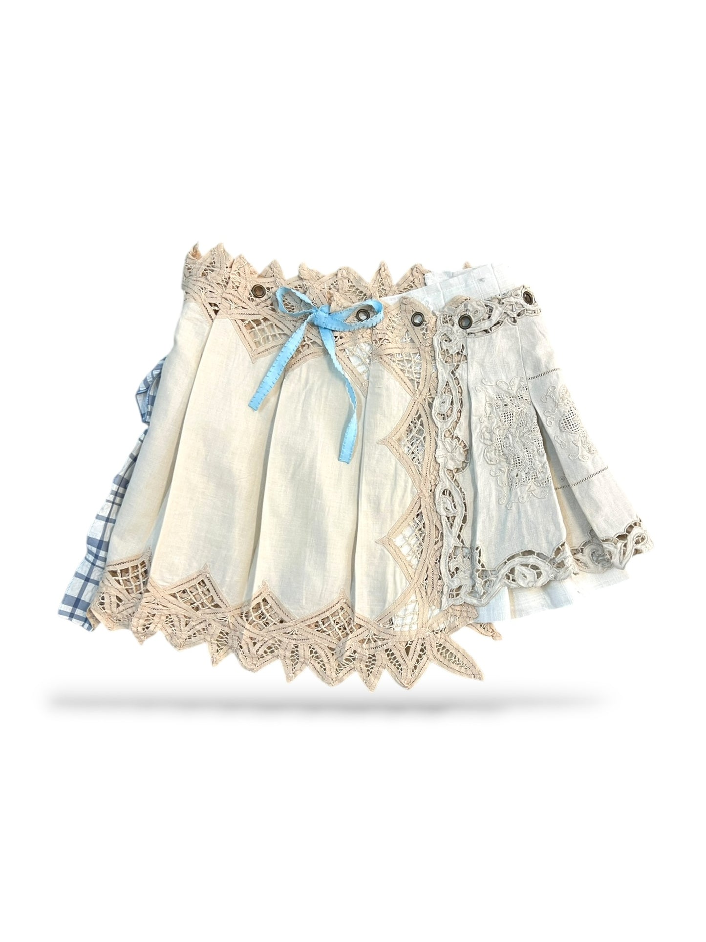 remake wrap skirt - Short 01