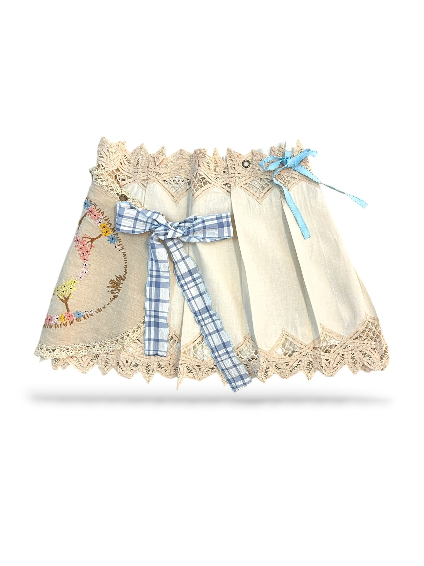 remake wrap skirt - Short 01