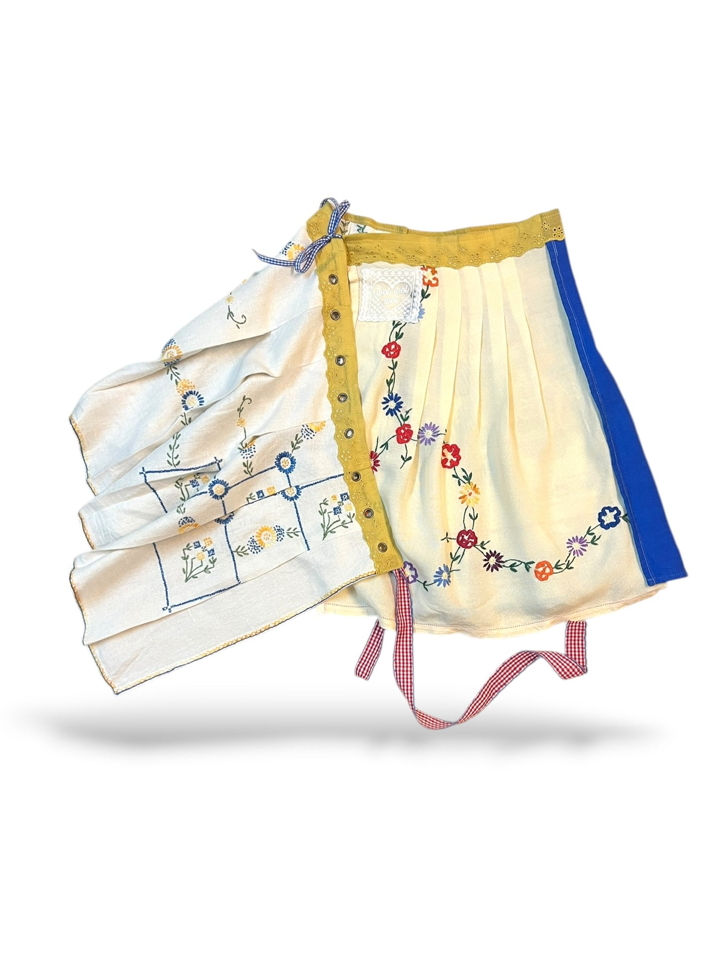 remake wrap skirt - Short 02