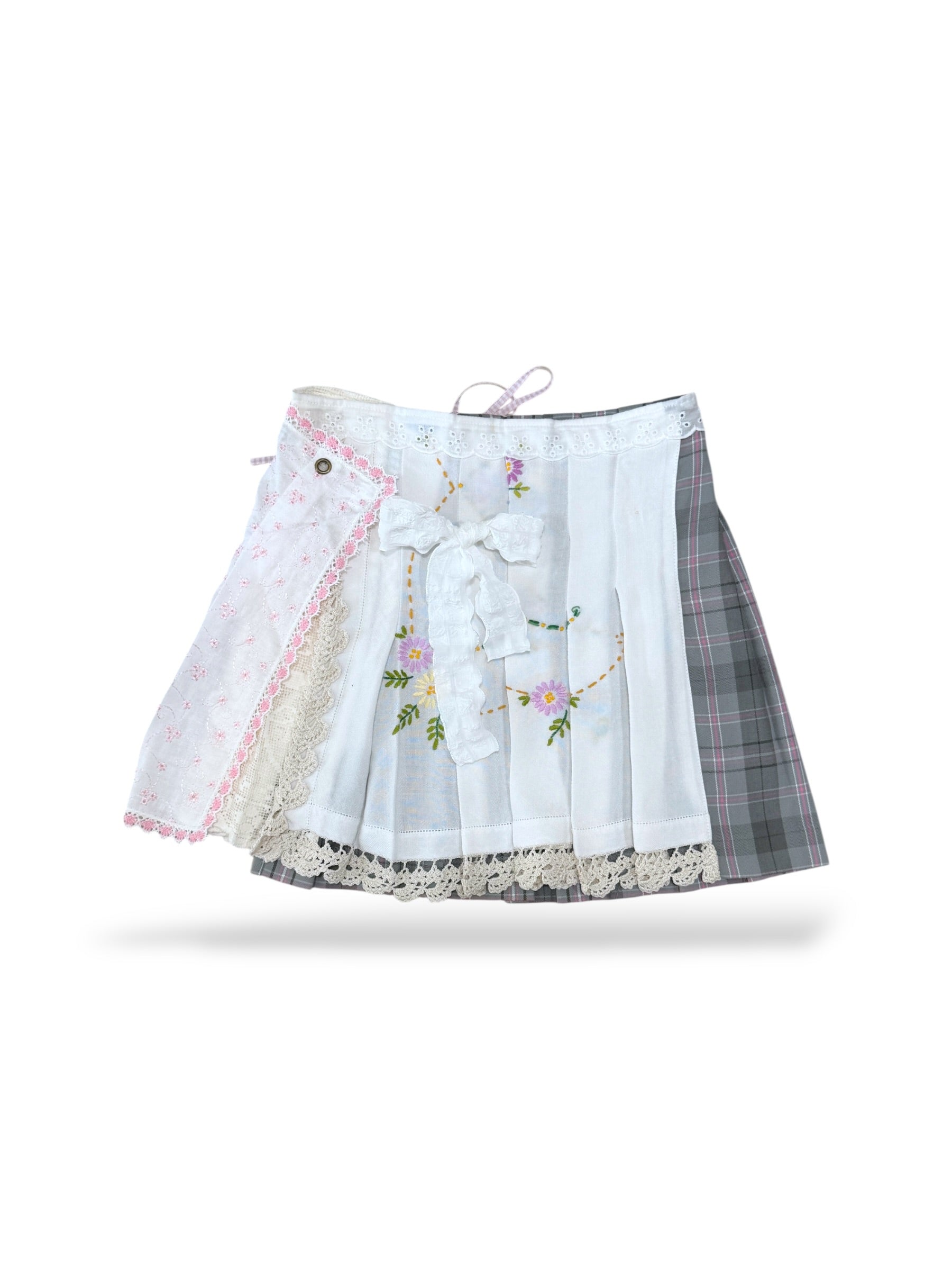 Remake Wrap Skirt - Short 24 - BEV C multi label store