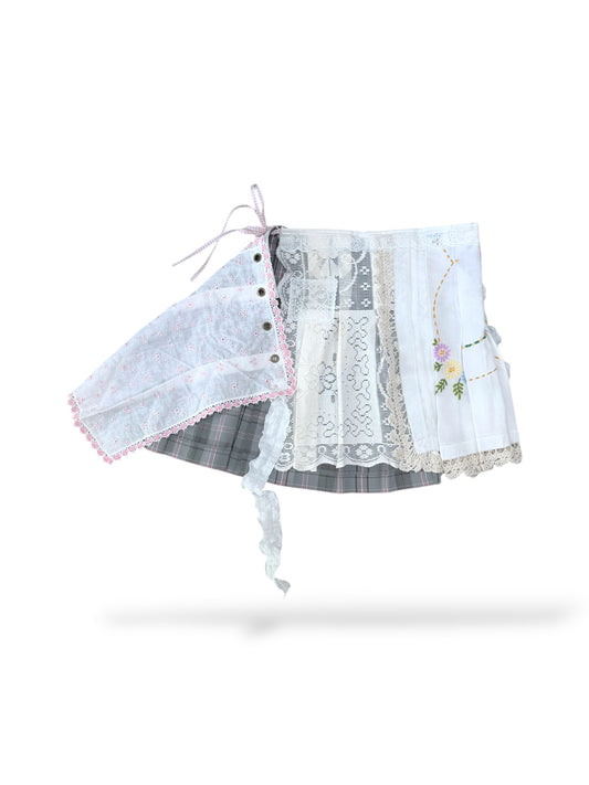 Remake Wrap Skirt - Short 24 - BEV C multi label store