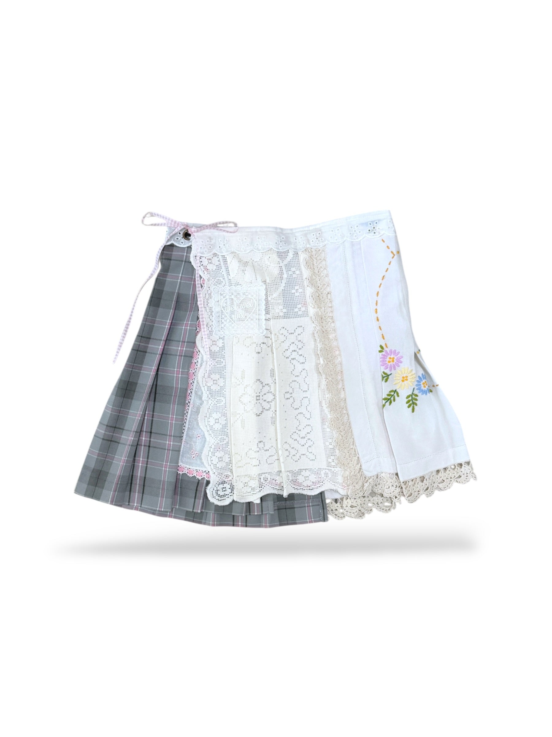 Remake Wrap Skirt - Short 24 - BEV C multi label store