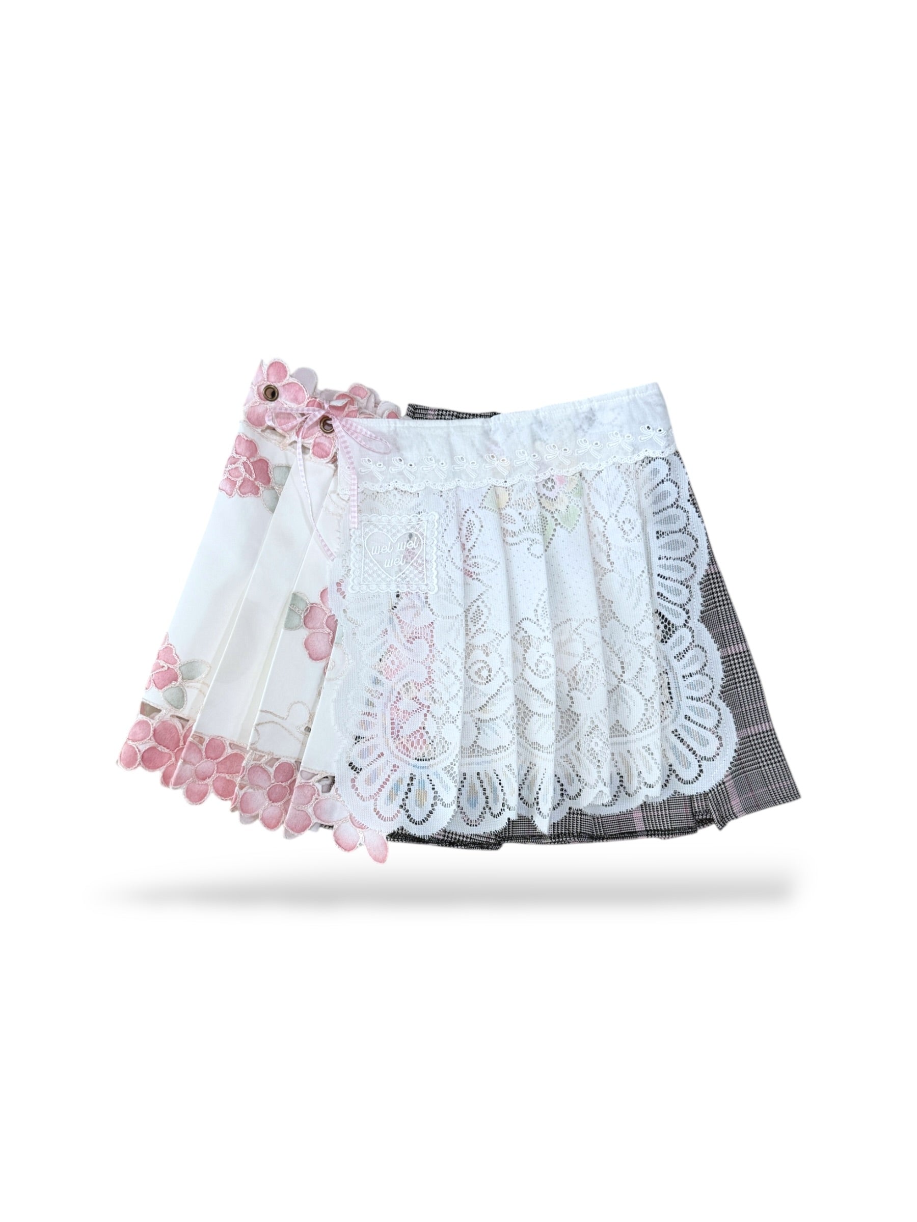 Remake Wrap Skirt - Short 26 - BEV C multi label store