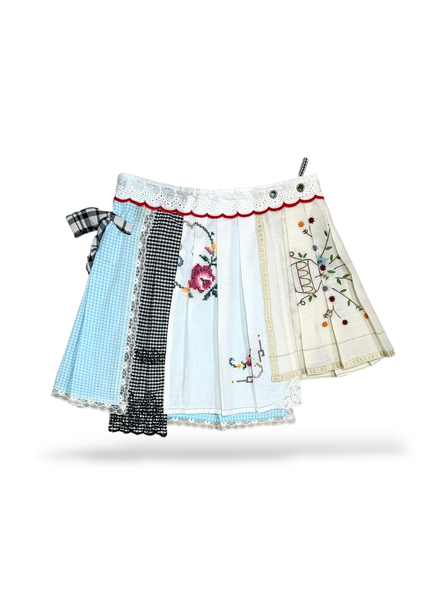 Remake Wrap Skirt - Short 34 - BEV C multi label store