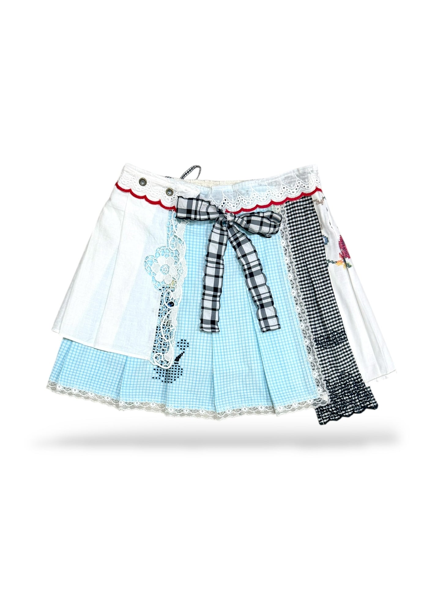 Remake Wrap Skirt - Short 34 - BEV C multi label store