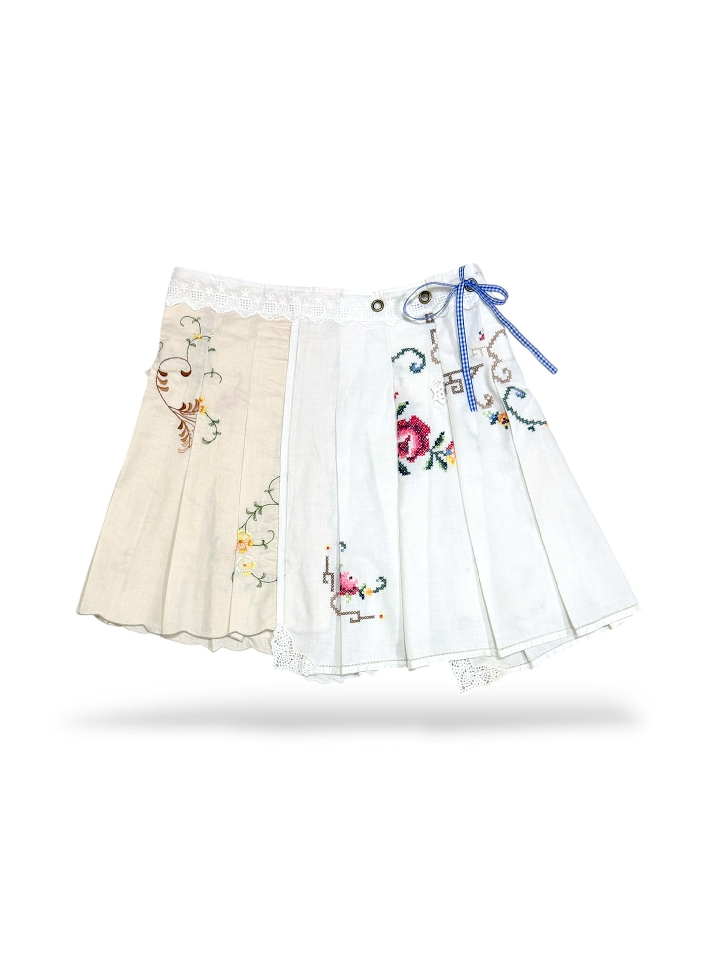 Remake Wrap Skirt - Short 35 - BEV C multi label store