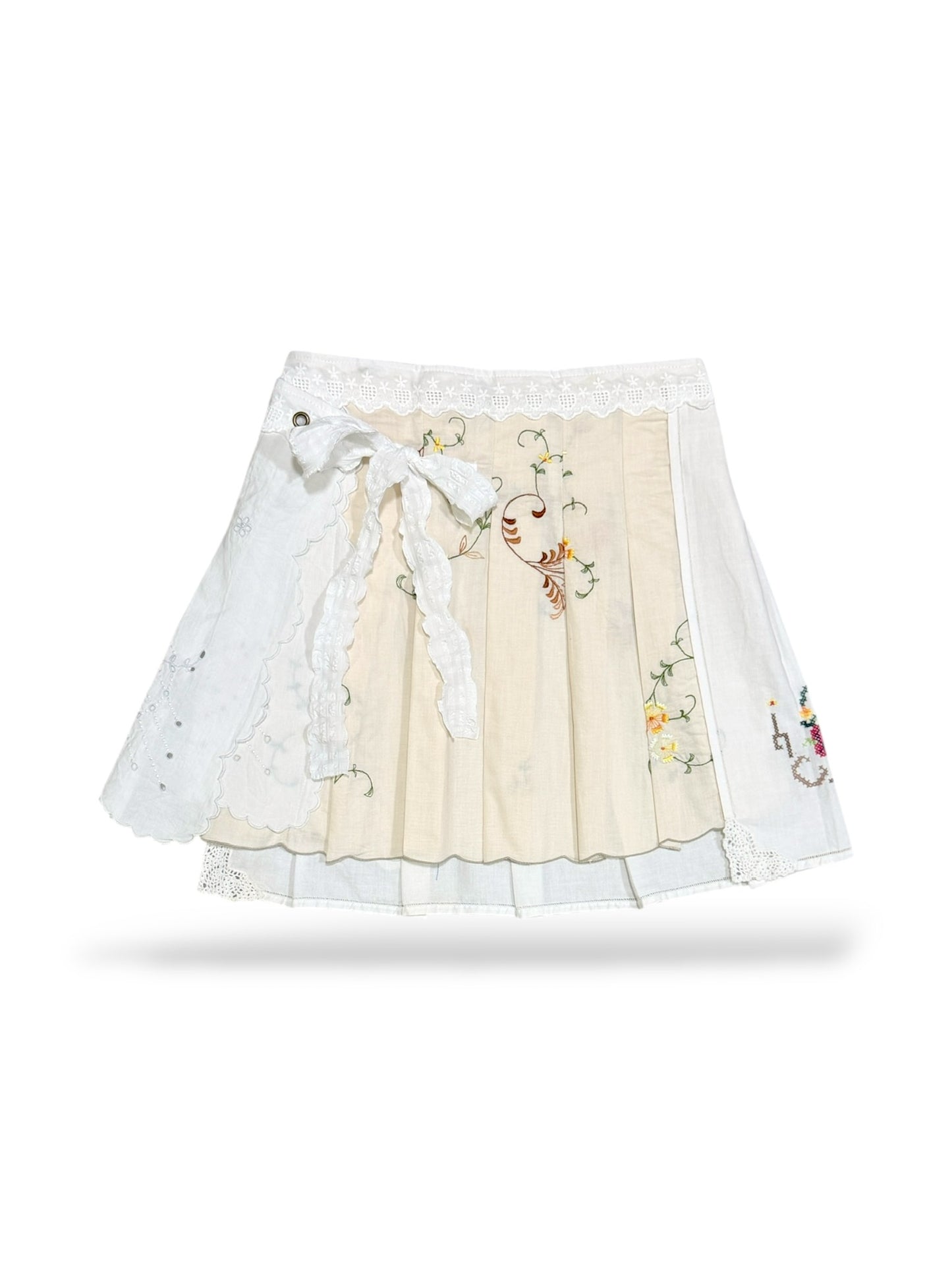Remake Wrap Skirt - Short 35 - BEV C multi label store