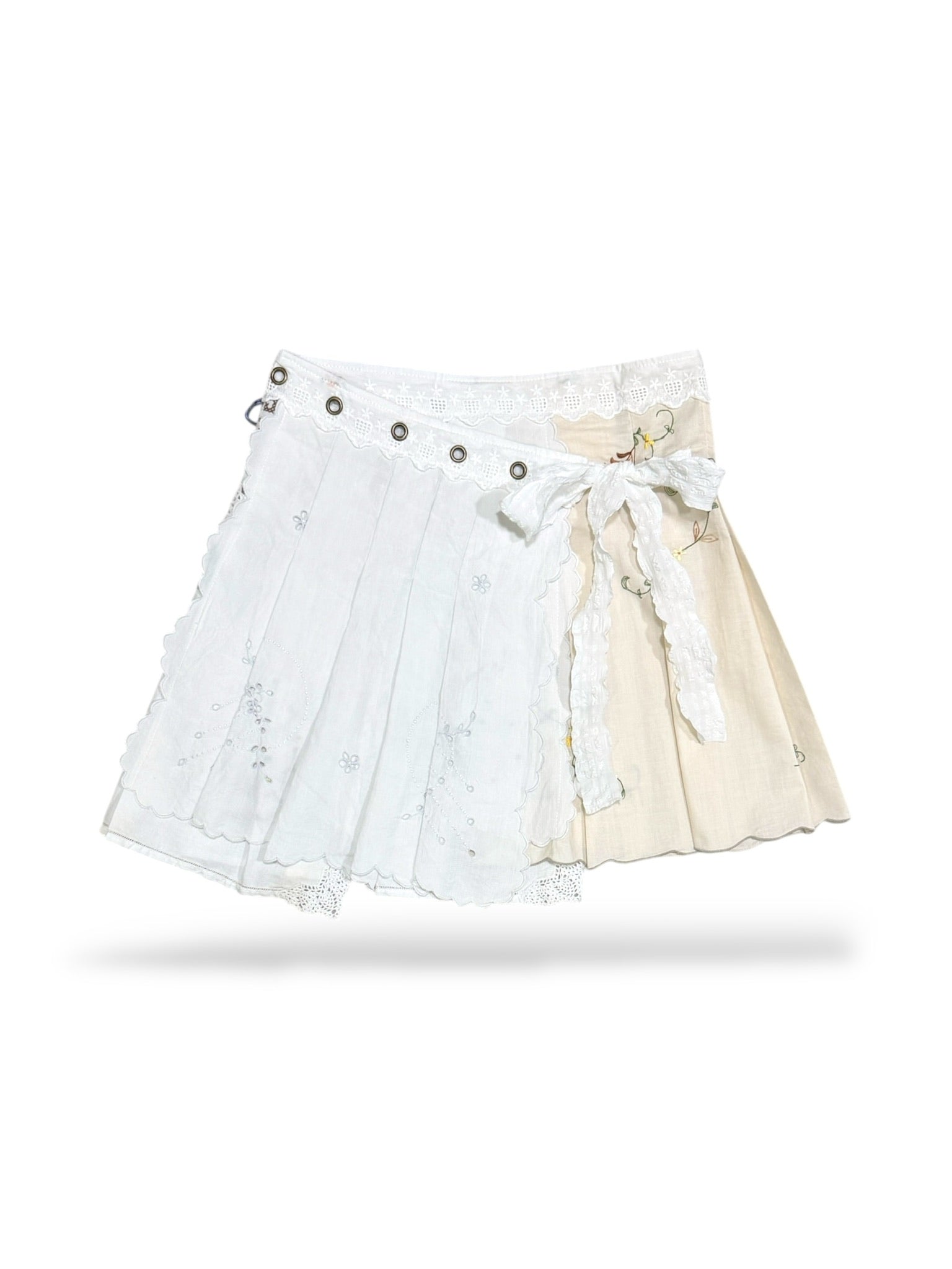 Remake Wrap Skirt - Short 35 - BEV C multi label store