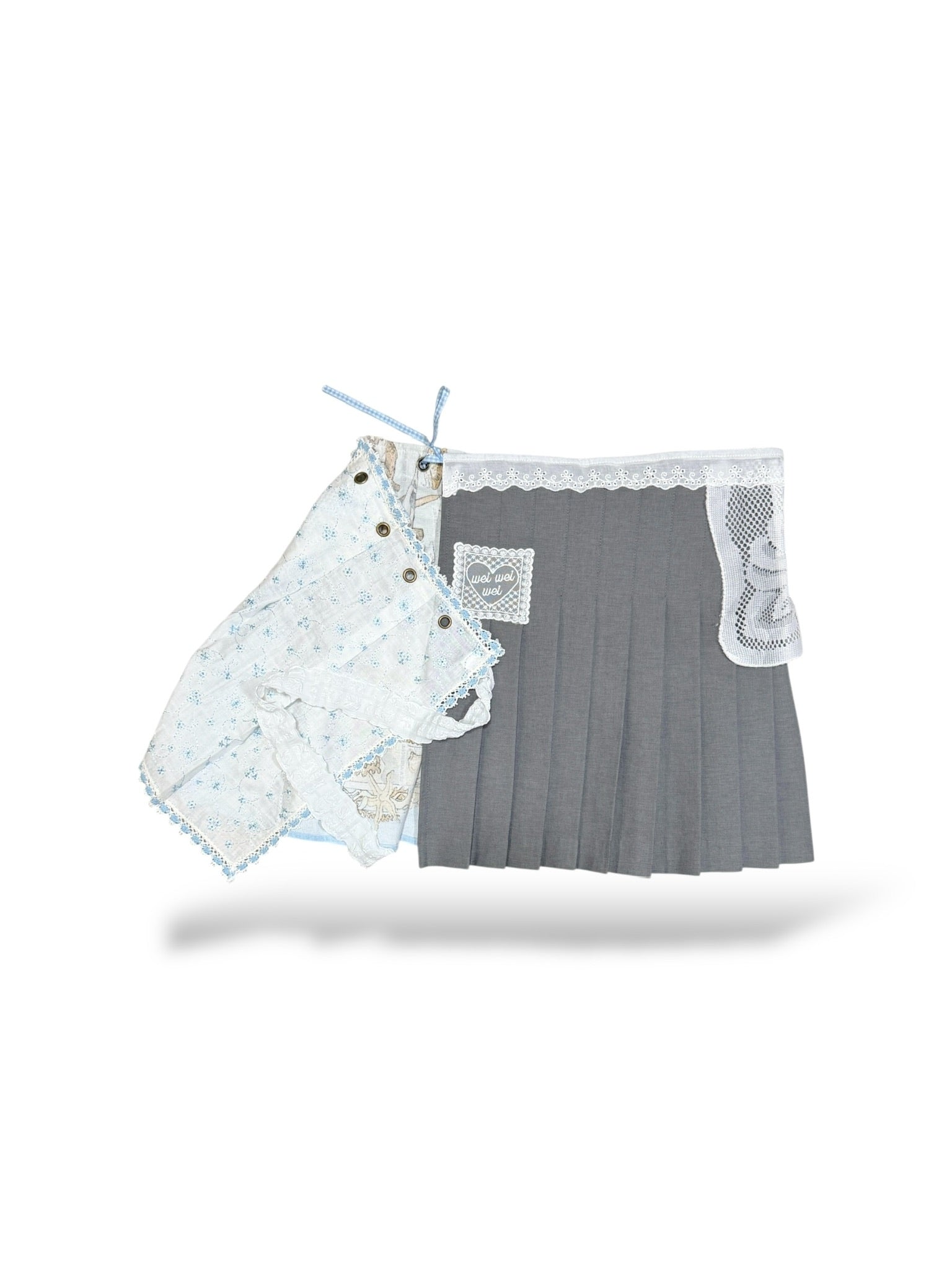 Remake Wrap Skirt - Short 36 - BEV C multi label store