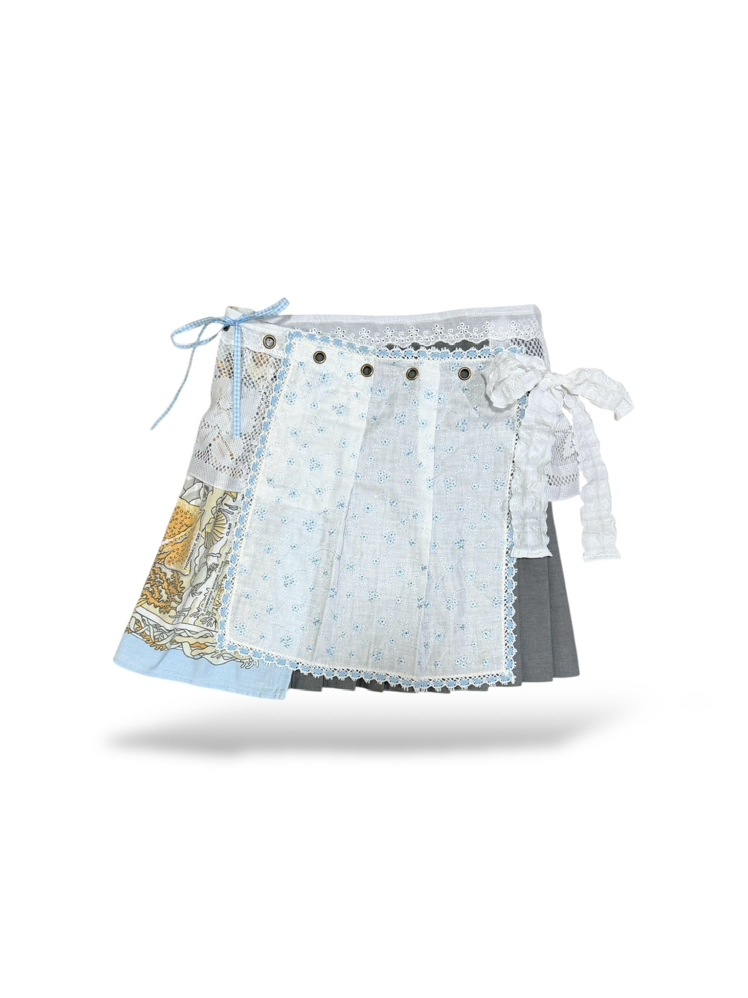Remake Wrap Skirt - Short 36 - BEV C multi label store