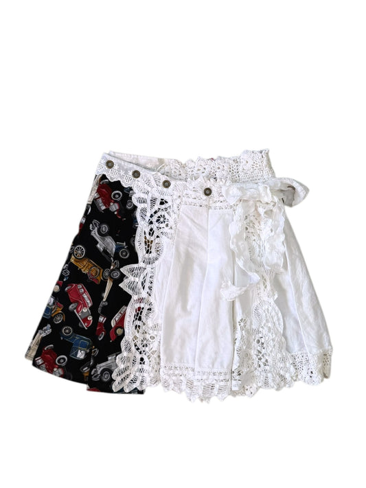 Remake Wrap Skirt - Short 37 - BEV C multi label store