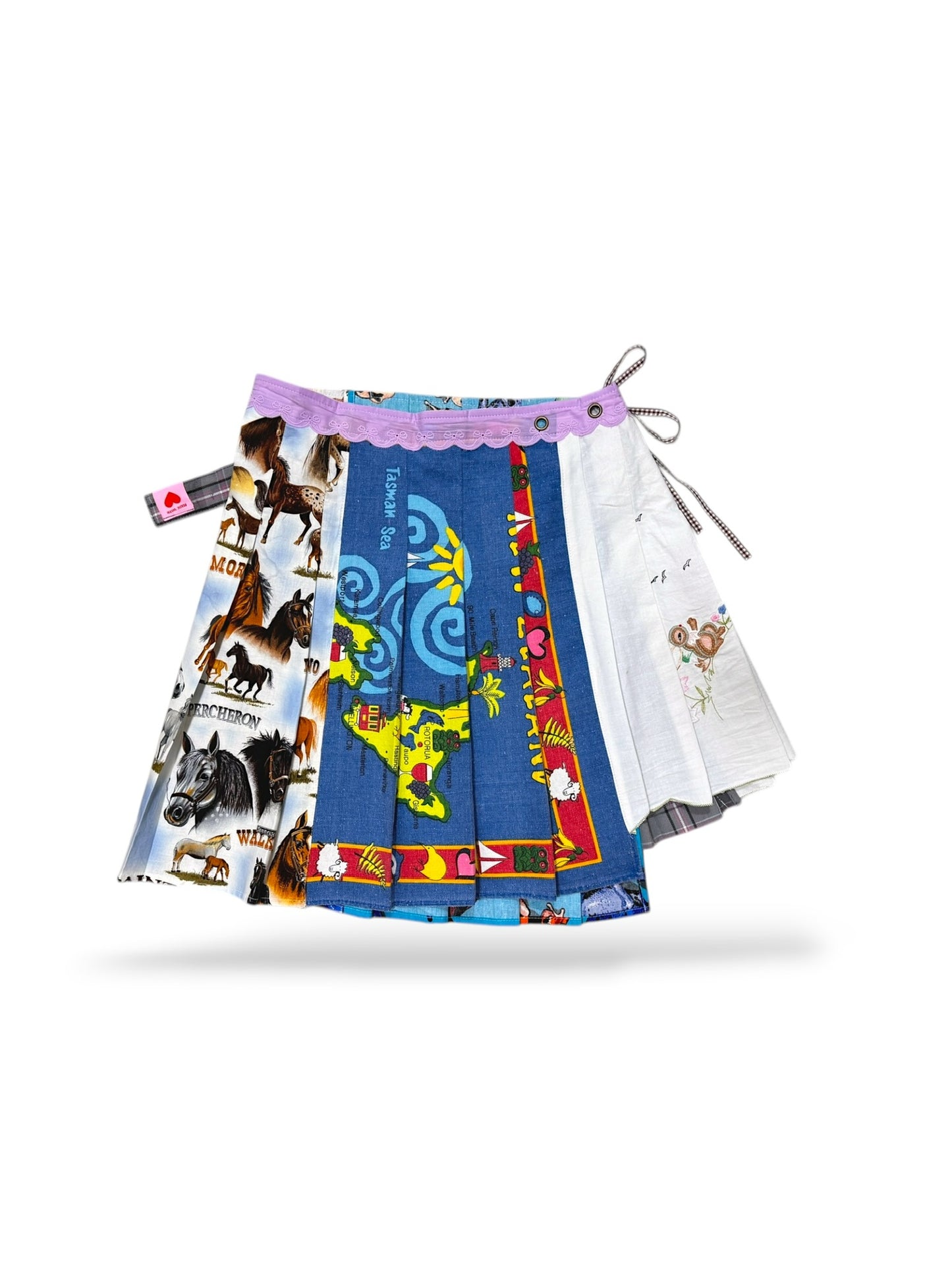 Remake Wrap Skirt - Short 39 - BEV C multi label store