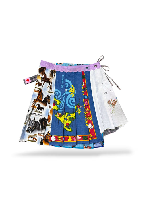 Remake Wrap Skirt - Short 39 - BEV C multi label store