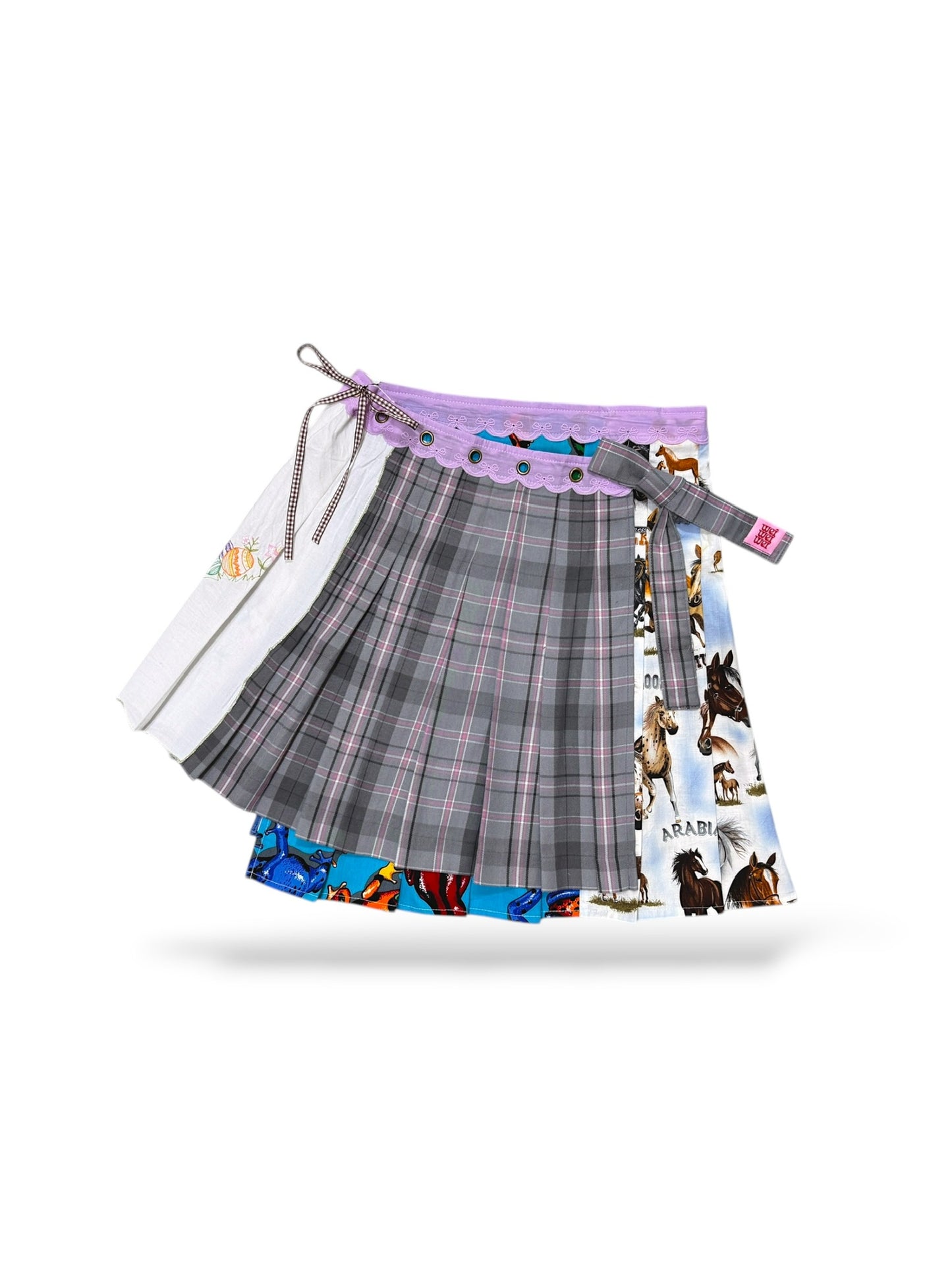Remake Wrap Skirt - Short 39 - BEV C multi label store