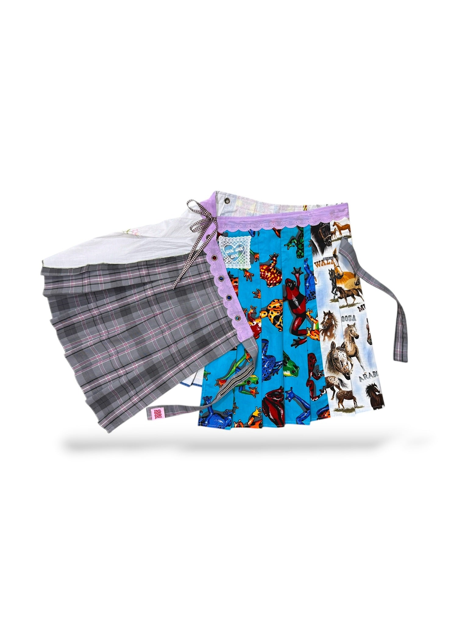Remake Wrap Skirt - Short 39 - BEV C multi label store