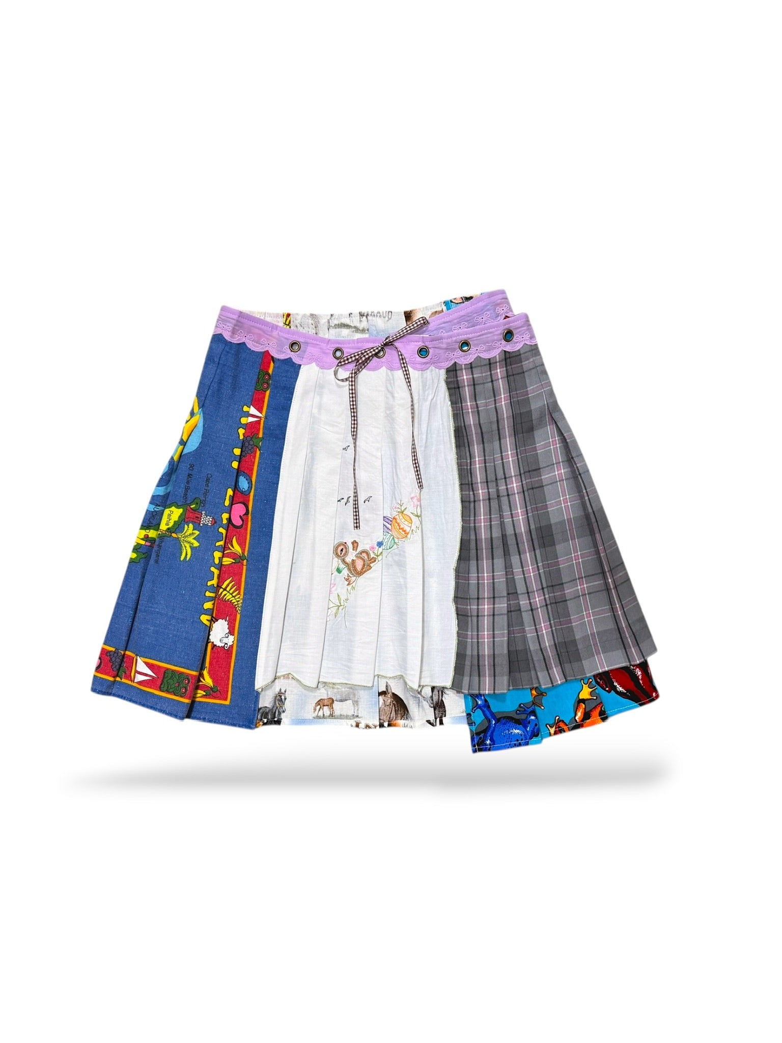 Remake Wrap Skirt - Short 39 - BEV C multi label store