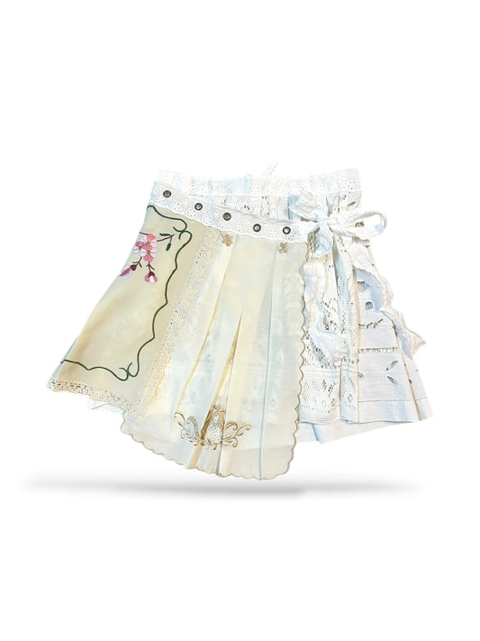 remake wrap skirt - Short 04