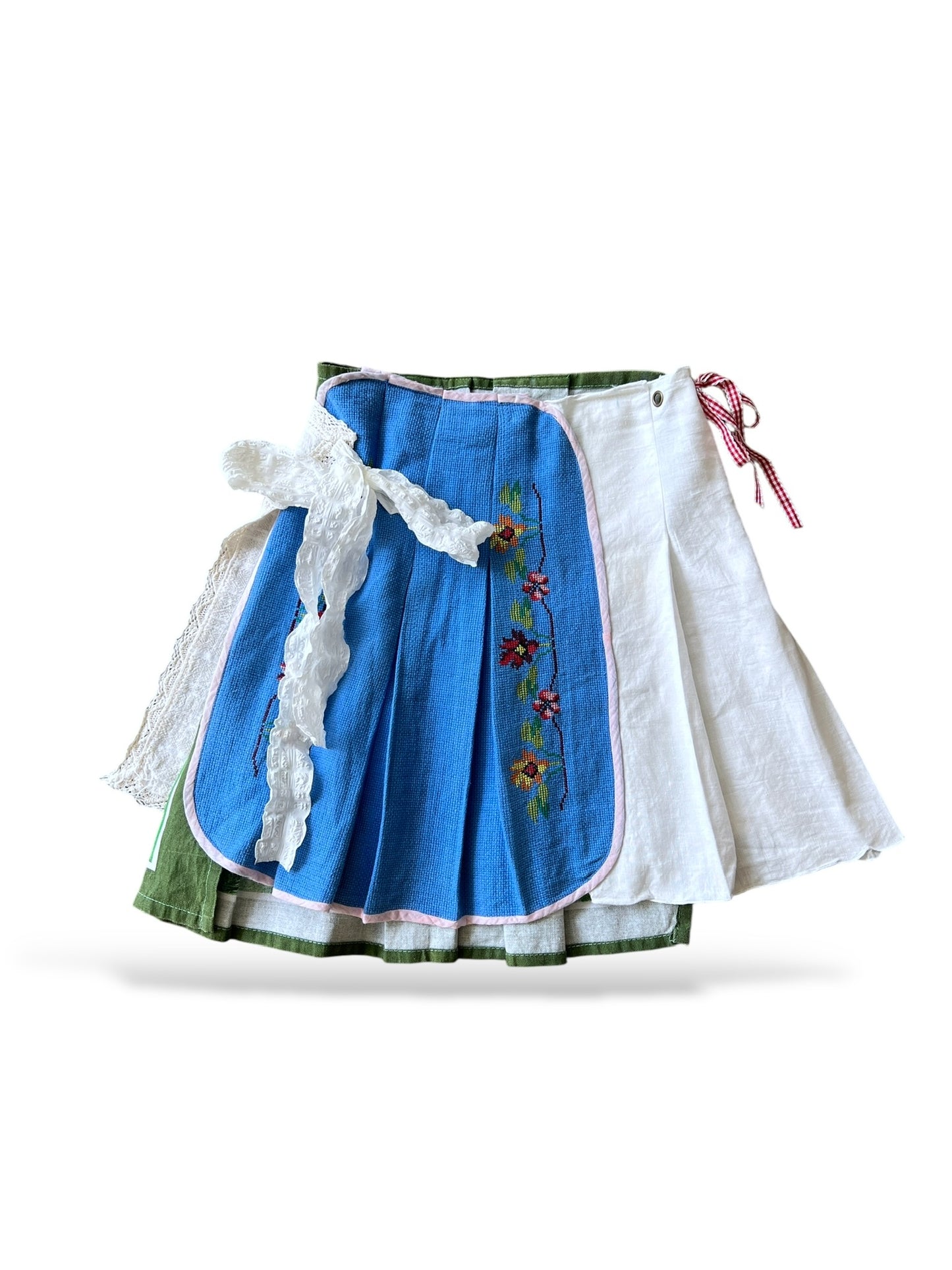 remake wrap skirt - Short 05