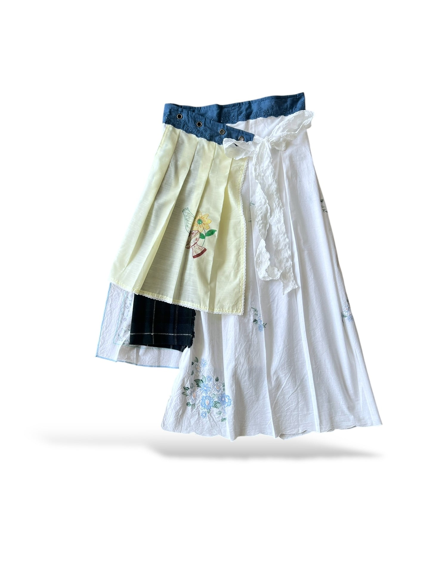 remake wrap skirt - LONG 01