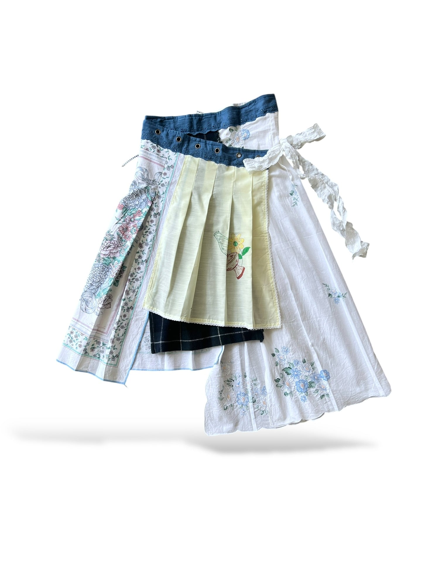 remake wrap skirt - LONG 01