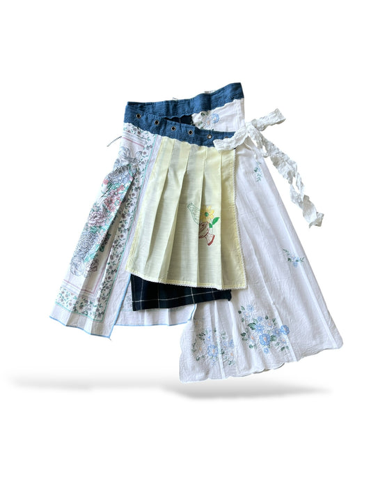 remake wrap skirt - LONG 01