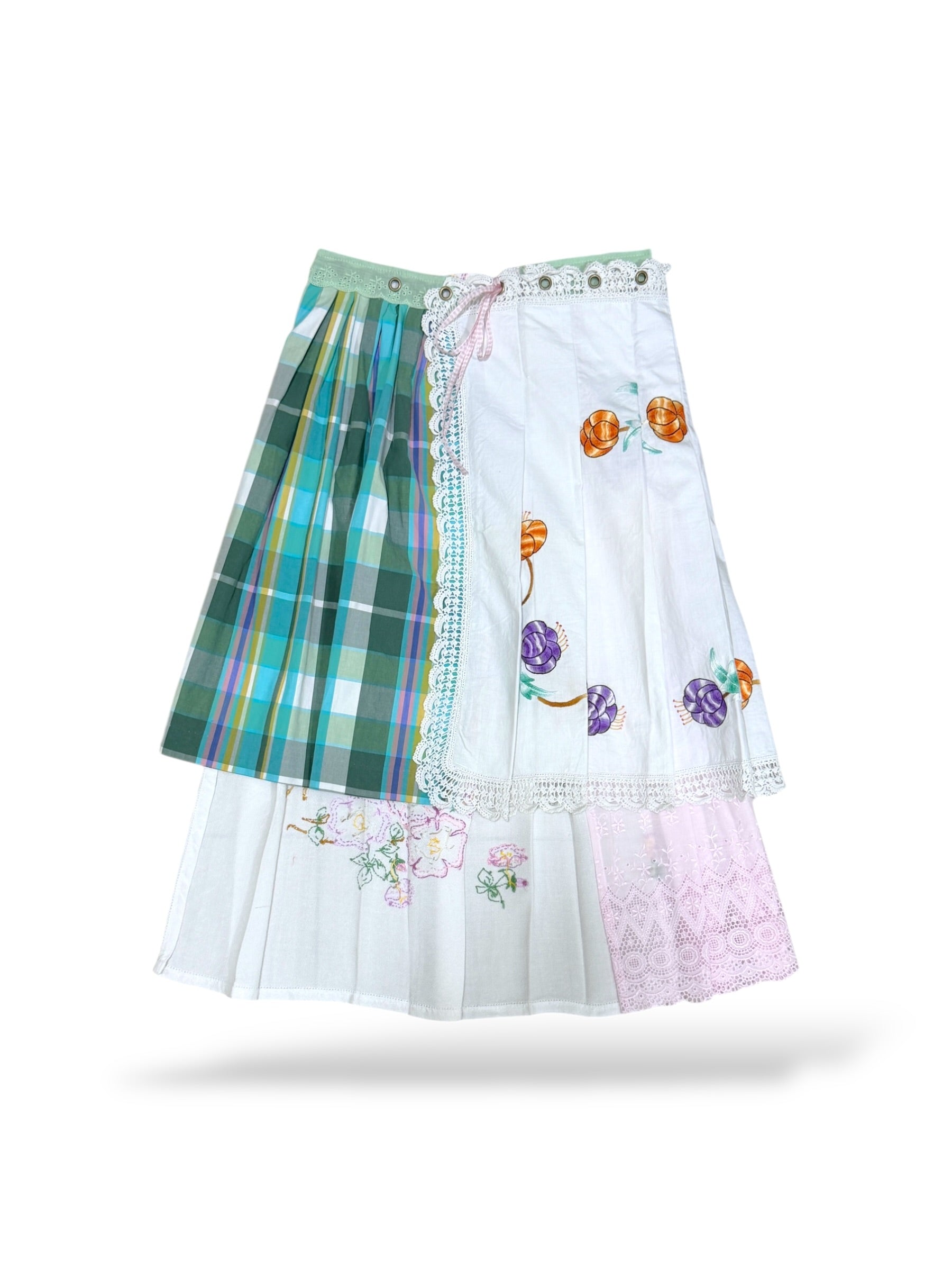 Remake Wrap Skirt - Long 29 - BEV C multi label store