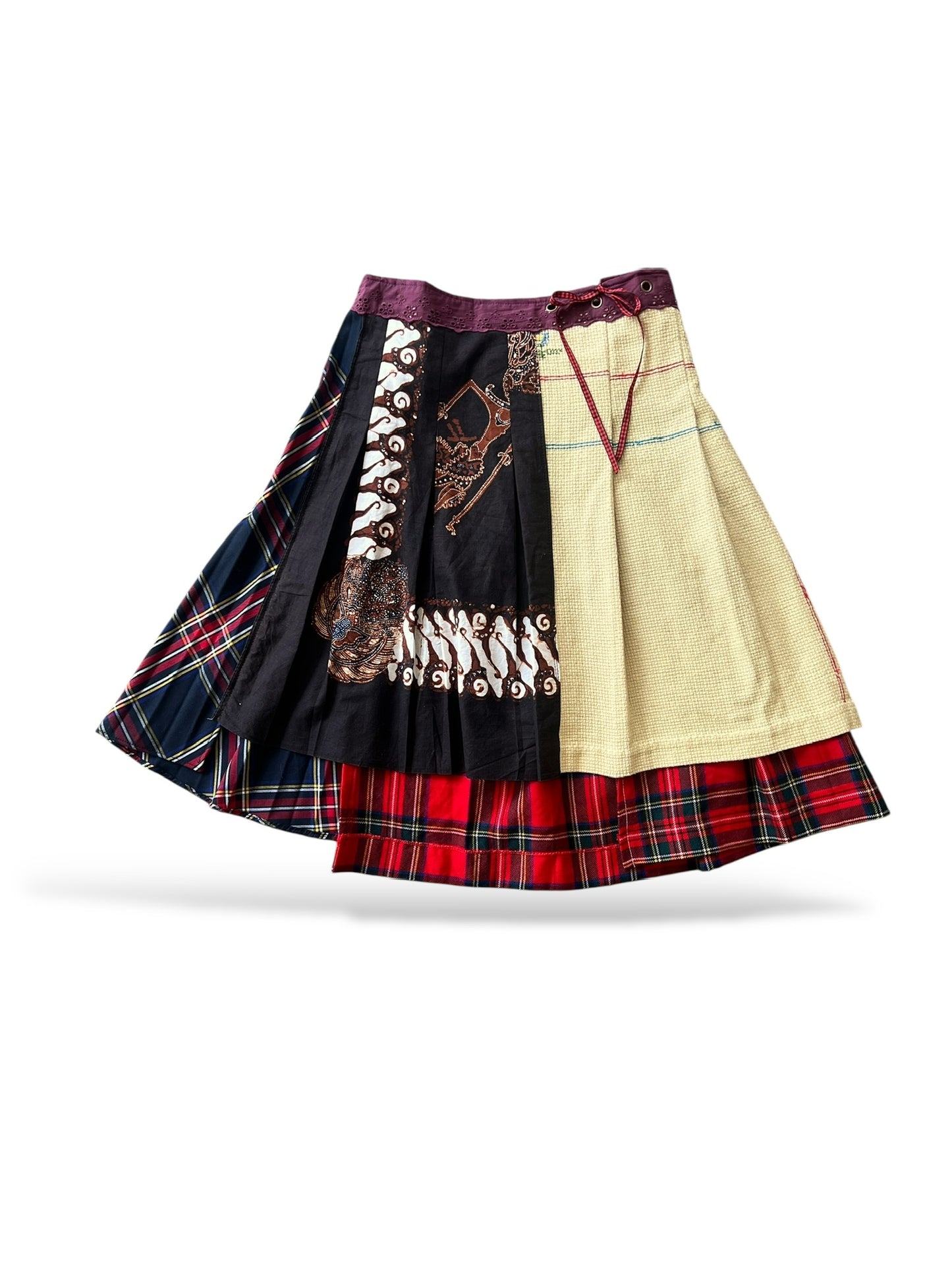 remake wrap skirt - LONG 02