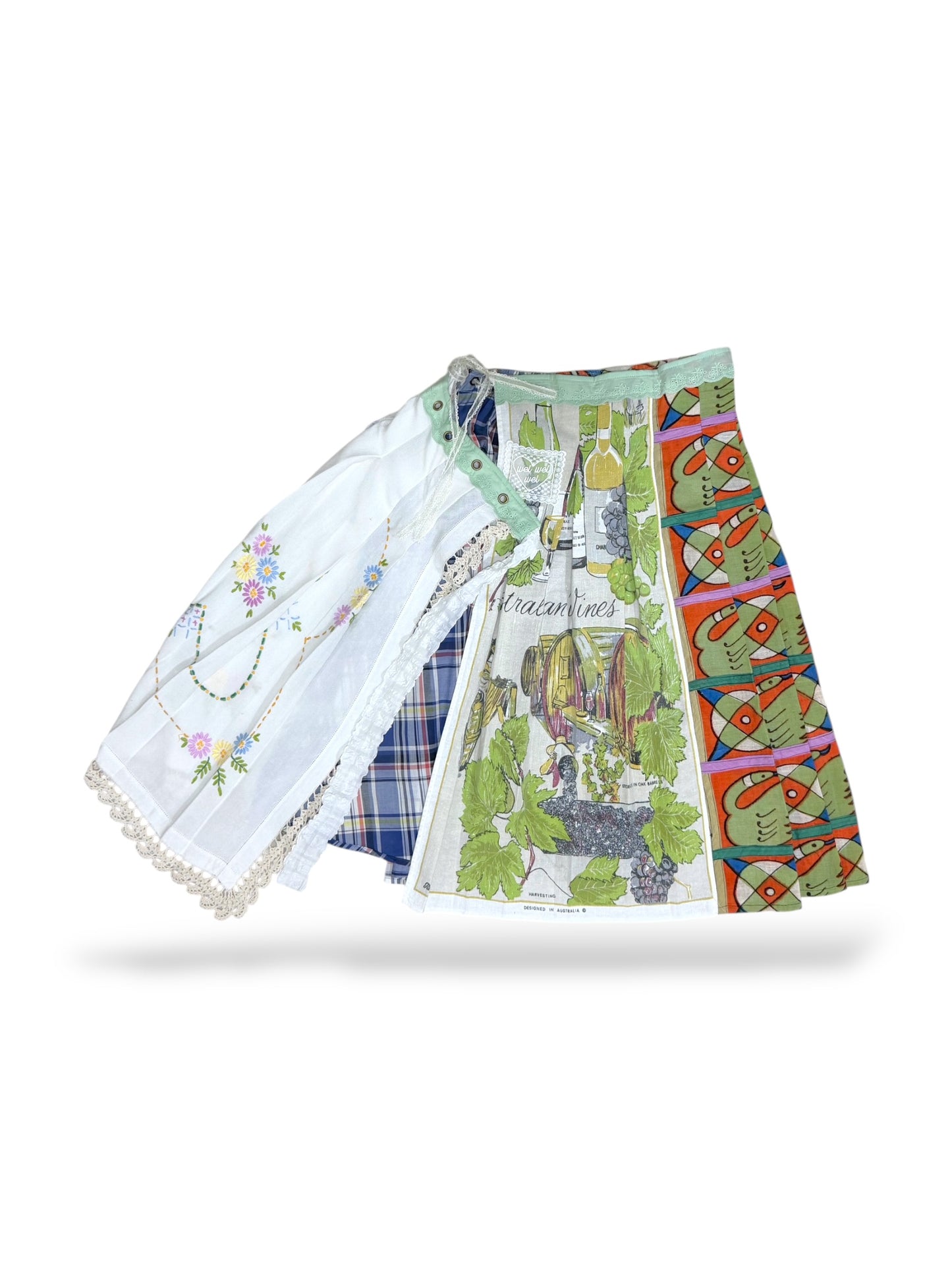 Remake Wrap Skirt - Long 30 - BEV C multi label store