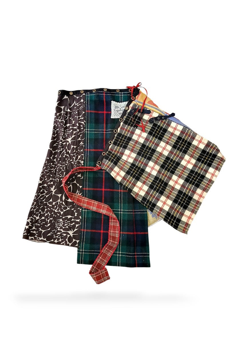 Remake Wrap Skirt - Long 32 - BEV C multi label store
