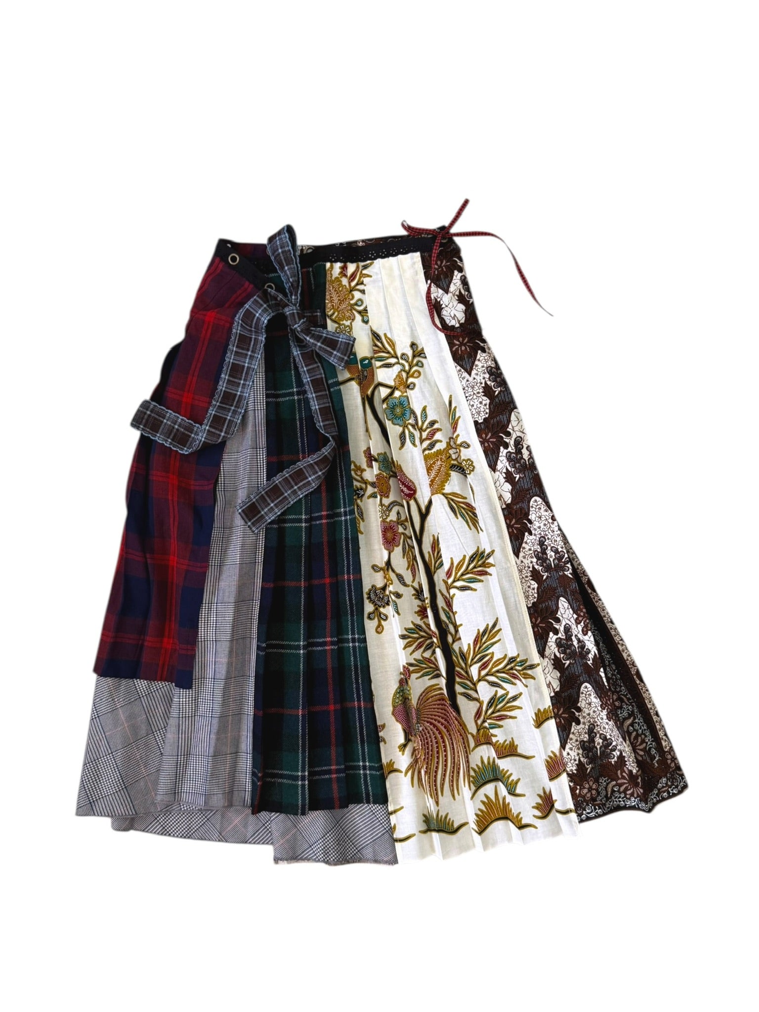Remake Wrap Skirt - Long 36 - BEV C multi label store