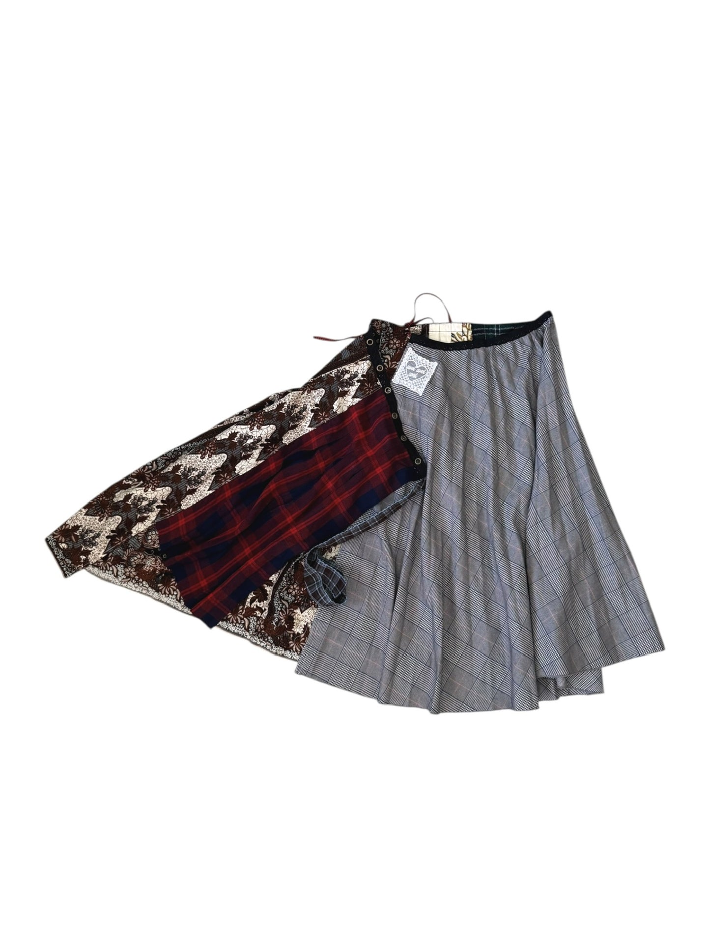 Remake Wrap Skirt - Long 36 - BEV C multi label store