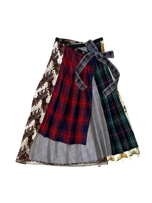 Remake Wrap Skirt - Long 36 - BEV C multi label store