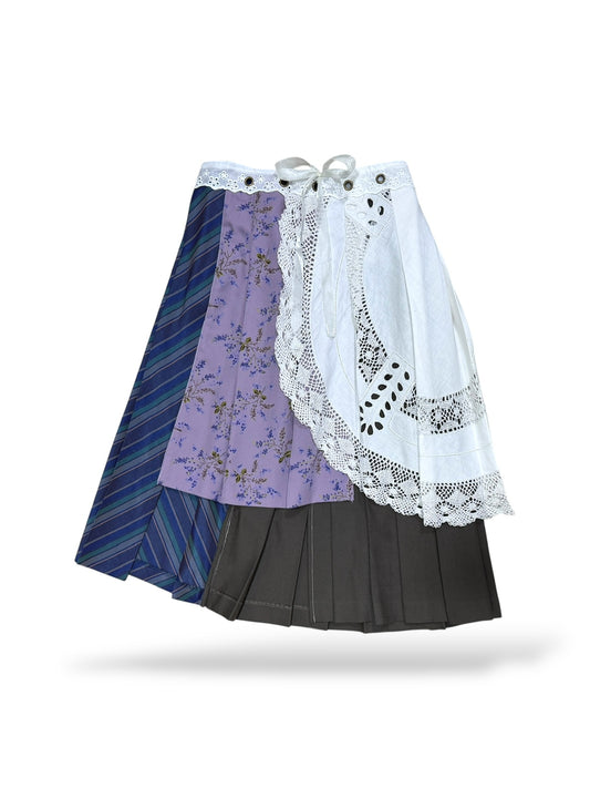 Remake Wrap Skirt - Long 39 - BEV C multi label store