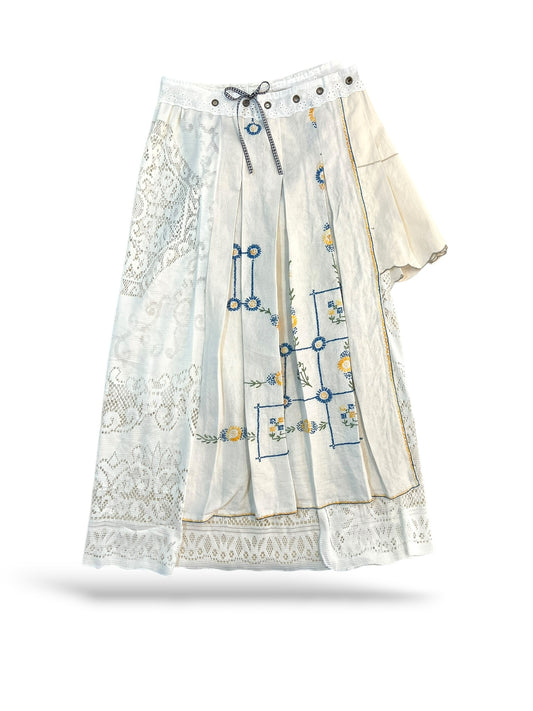 remake wrap skirt - LONG 03