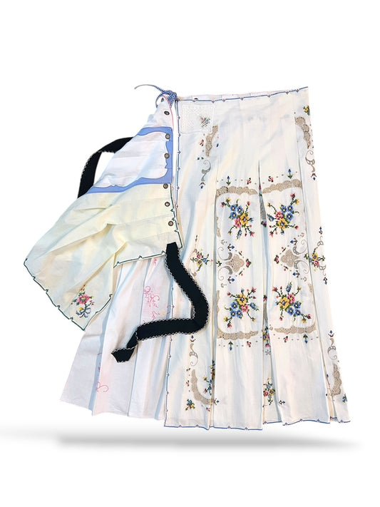 remake wrap skirt - LONG 04