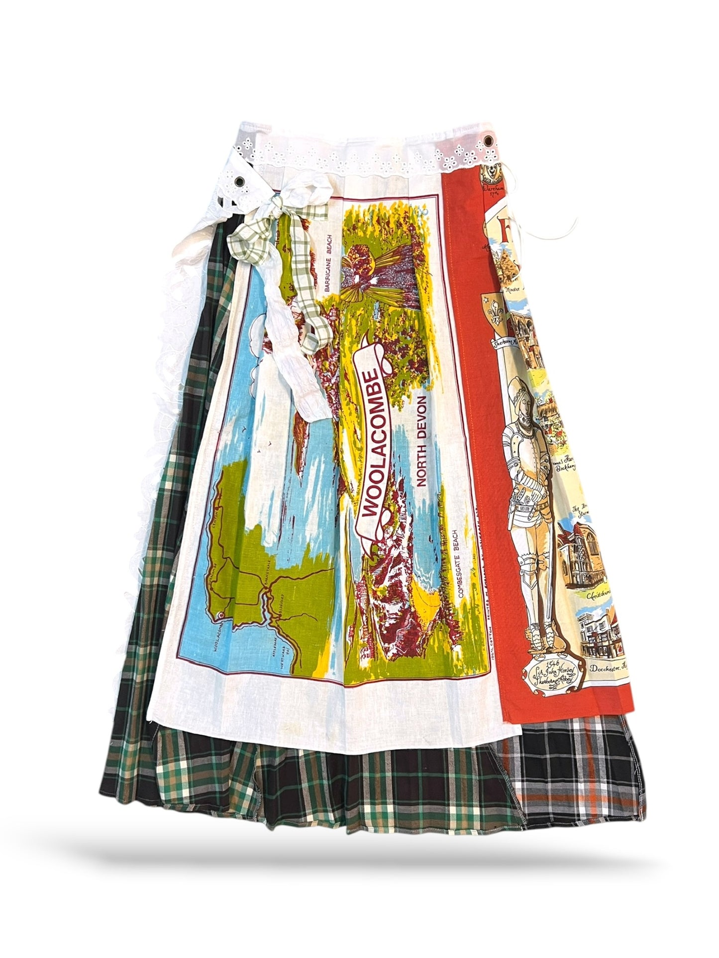 remake wrap skirt - LONG 05